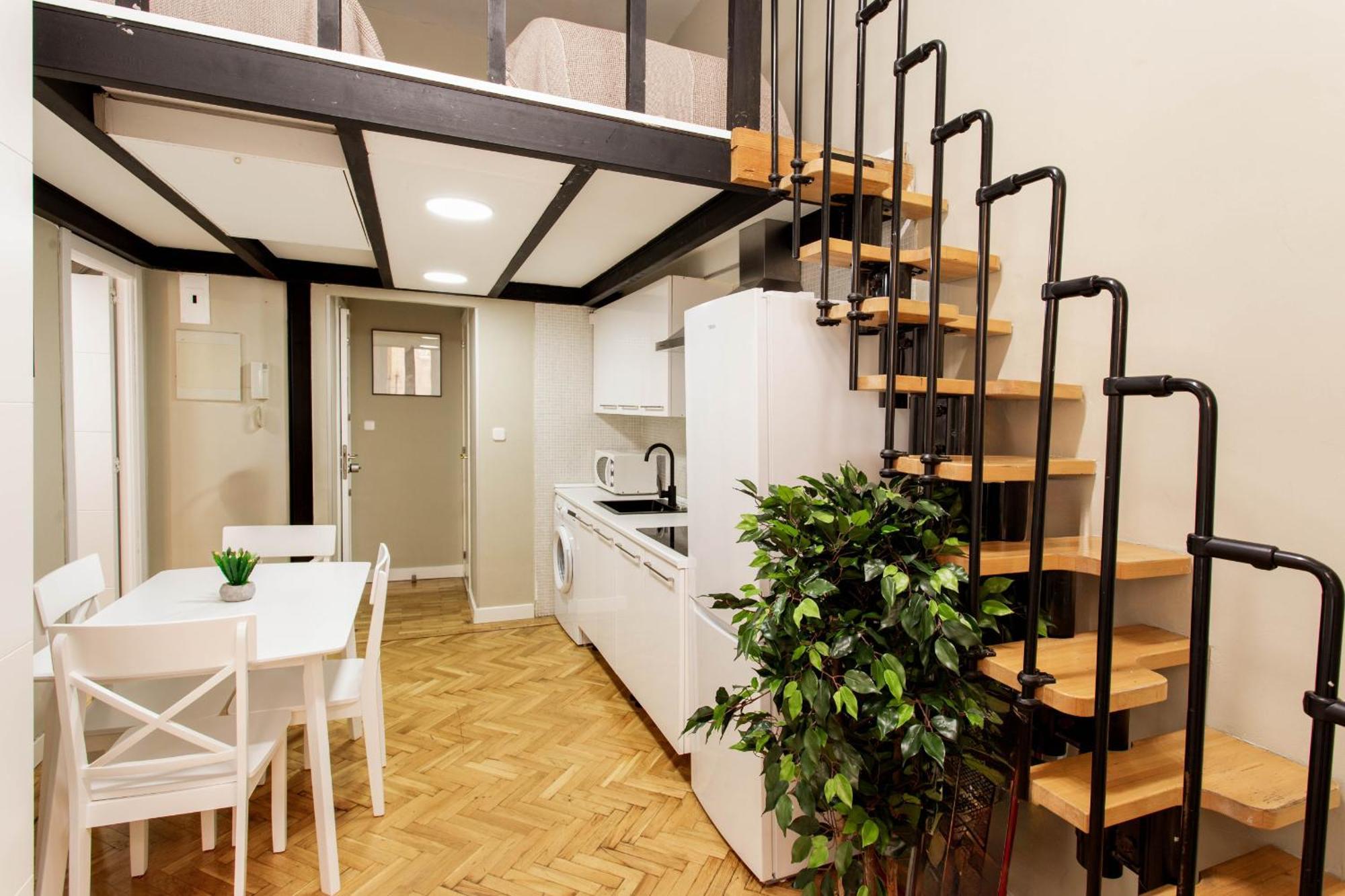 Apartmán Tirso Loft En Madrid Exteriér fotografie