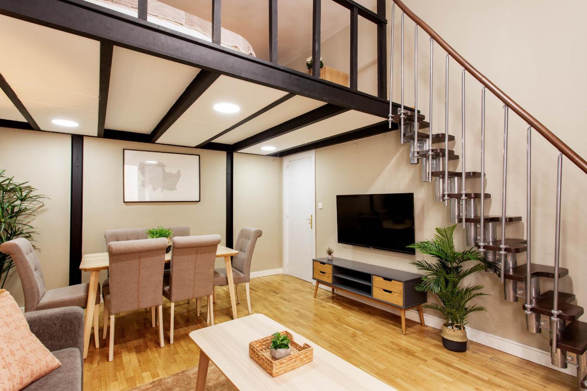 Apartmán Tirso Loft En Madrid Exteriér fotografie